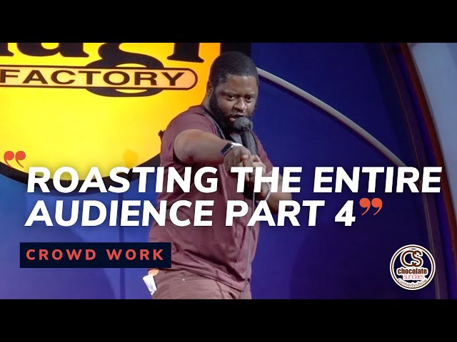 Roasting the Entire Audience Part 4 - Comedian BT Kingsley - Chocolate Sundaes Standup Comedy