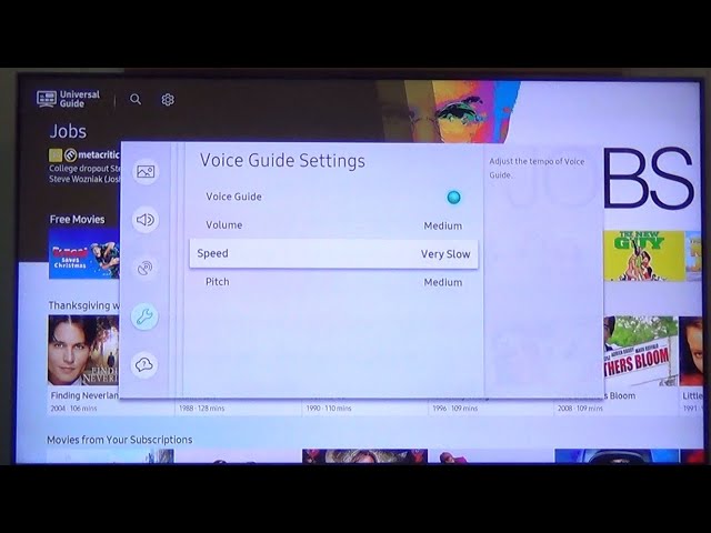How to Turn Samsung TV Voice Guide On & Off