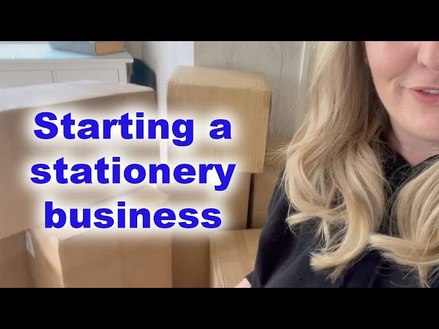 Starting a stationery business- vlog 01