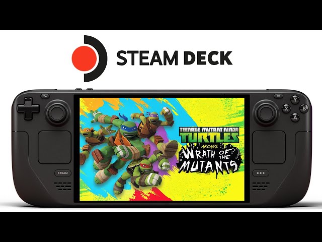 Teenage Mutant Ninja Turtles Arcade: Wrath of the Mutants Steam Deck | SteamOS 3.5