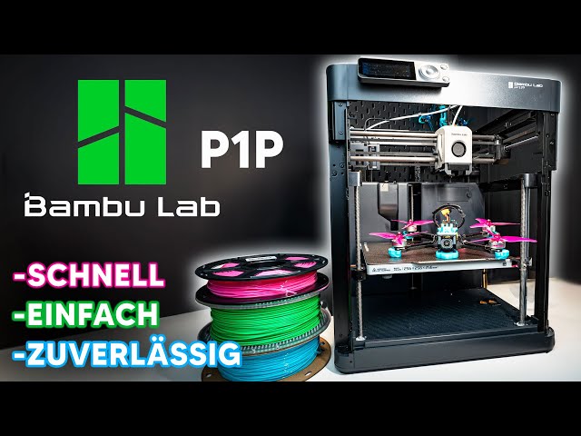 Mein ERSTER 3D Printer! Wirklich so gut wie alle sagen? Bambu Lab P1P Ersteindruck als FPV Pilot