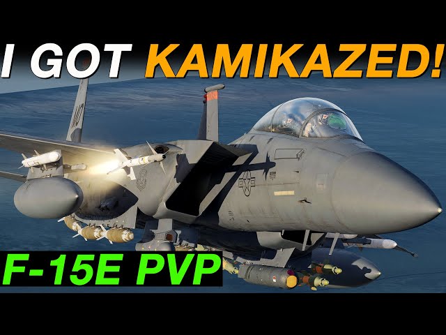 INTENSE PVP STRIKE MISSION in the DCS F-15E Strike Eagle!