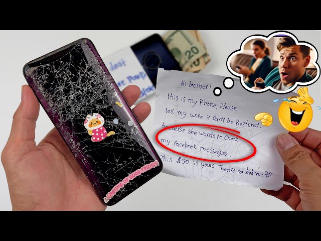 How i restore a Destroyed Phone For a Good Husband😆| Restoration OPPO Find X Cracked