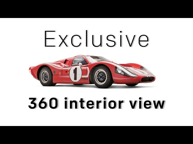 Ford Mark IV Race Car: Exclusive Interior 360 View