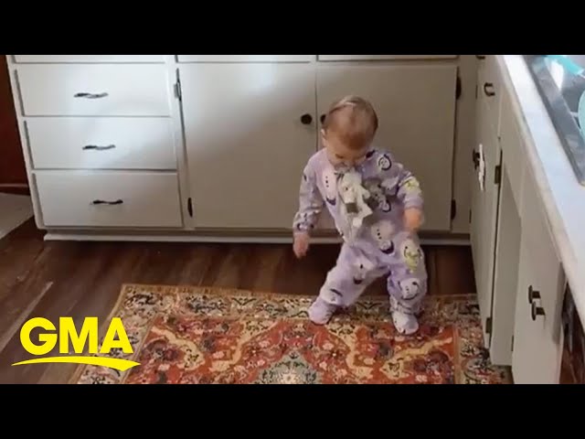 Mom's dancing baby videos are giving us life | GMA Digital