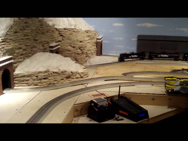 Layout Update #5  "The Mountain & Incline" 1/28/10 Lionel Legacy