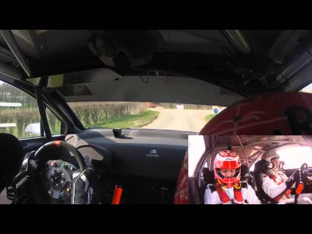 Rallye du Touquet 2014 | Quentin Gilbert - Renaud Jamoul Citroën C4 WRC | ES12 temps scratch