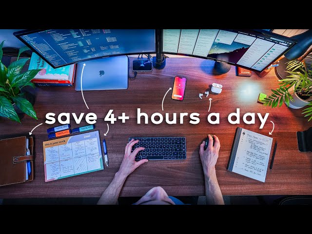 6 Habits That Save Me 4+ Hours a Day