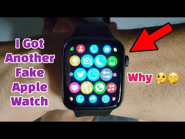 I bought another fake apple watch and you don't want to buy this one