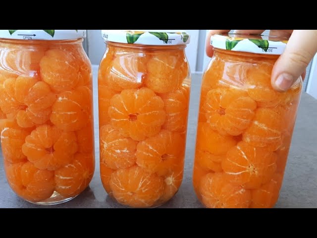 We eat tangerines all year round! The easiest way to keep tangerines fresh for 12 months!