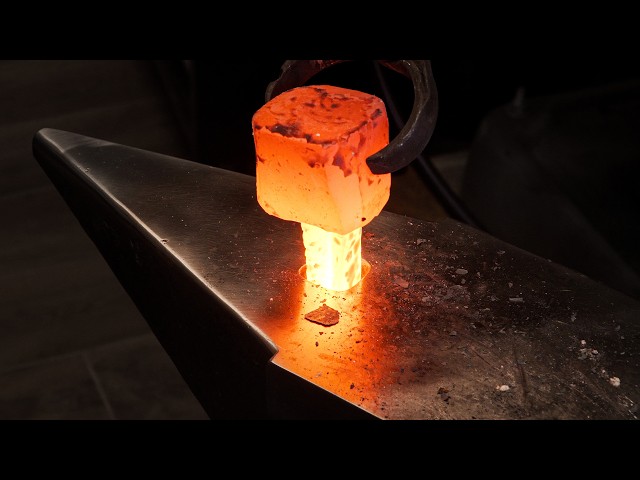 Forging a Stake Anvil from a Rusty and Abused Sledgehammer