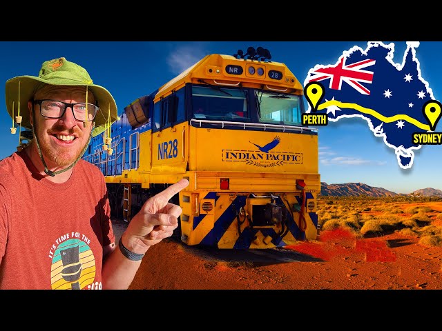 4 DAYS on Australia's LONGEST Train Journey: The INDIAN PACIFIC