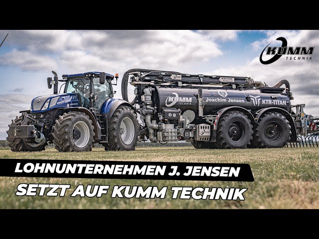 KUMM Technik KTR TITAN im Einsatz beim Lohnunternehmen Joachim Jensen | Testimonial