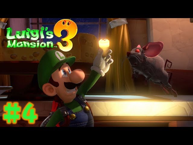 Luigi's Mansion 3 - Walkthrough Part 4: Mice Chase at the 2F Mezzanine floor