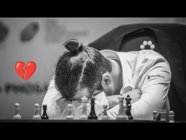 Saddest Moment In Chess For Ian Nepomniachtchi 💔 || #chess