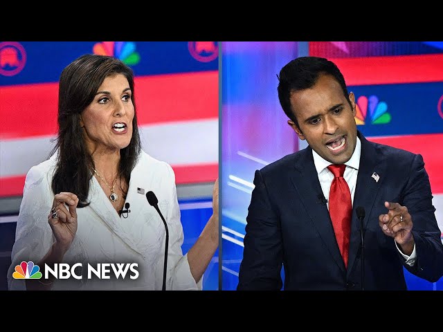 WATCH: Haley and Ramaswamy spar over TikTok ban and China relations