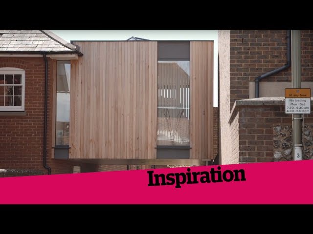 An Amazing Floating PreFab Extension | Homebuilding