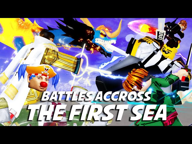 Roblox BLOX FRUITS Funniest Moments BATTLES ACROSS THE FIRST SEA ARC (COMPILATION 3) 🍊