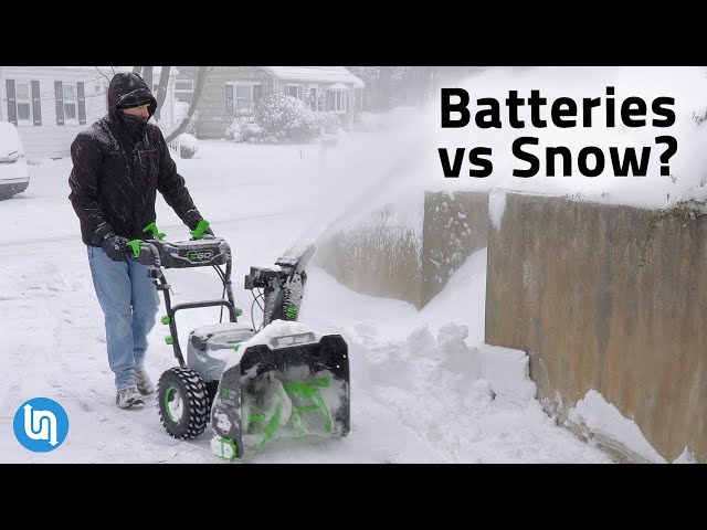Is a Battery Snow Blower Worth It??  Ego 2-Stage Review