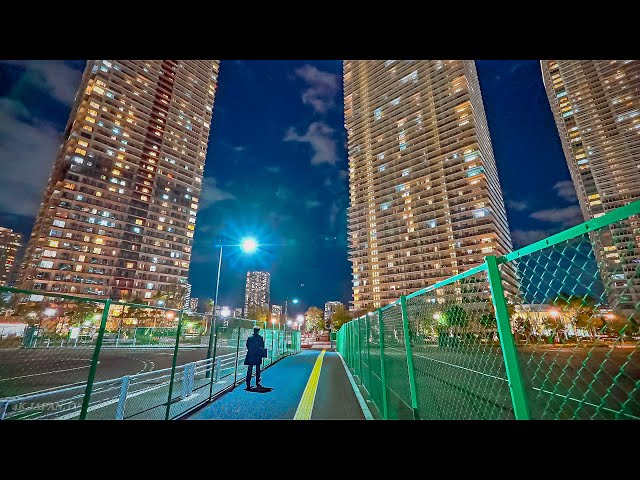 Tokyo Harumi Night Walk, Japan • 4K HDR