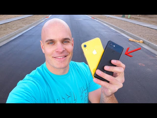 iPhone XR DROP TEST vs Pixel 3 - Which Phone Survives?