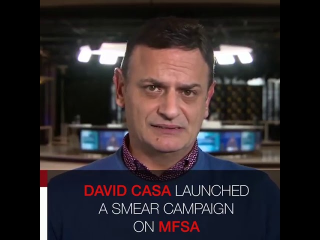 David Casa reġa' mbarka fuq kampanja ta' qerq u gideb.
