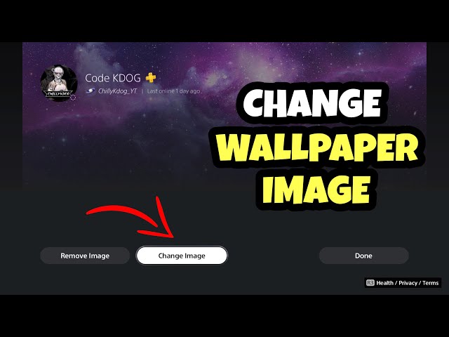 *NEW* How to Change Background on PS5 Profile to Anything! (Cover Image Tutorial)