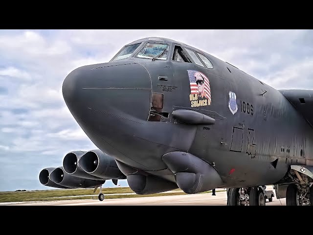 B-52H Stratofortress • Nuclear Capable Bomber Aircraft