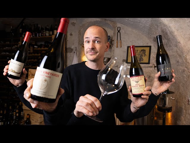 The BEST of SONOMA Pinot Noir - Master of Wine drinks Pinot Noir Wines from California