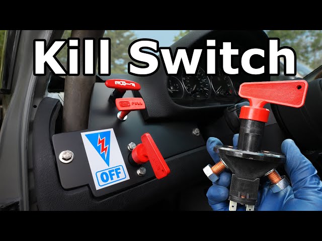 How to Install a Battery Kill Switch
