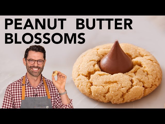 EASY Peanut Butter Blossom Cookies Recipe