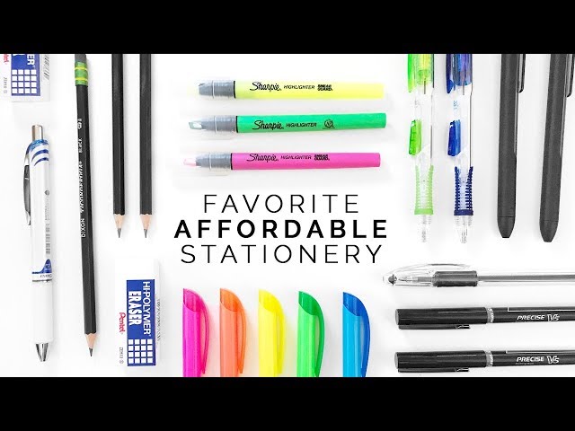 the best affordable stationery 💸