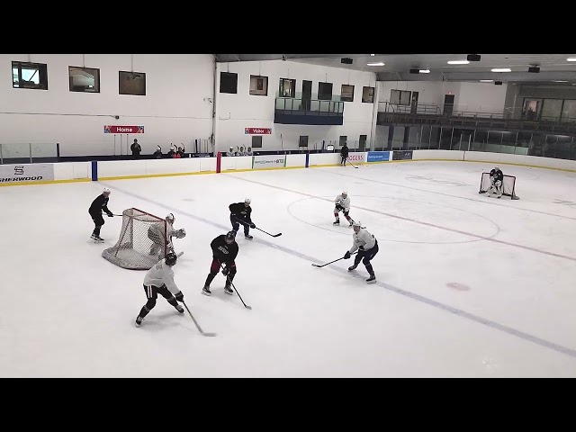 Connor Bedard Practicing w/ Prospects and Pros! [Original 4K]