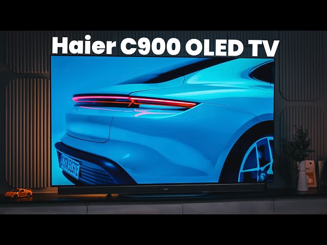 Haier C900 OLED Google TV: Flagship TV at a Lower Cost | Harman Kardon Built-in Soundbar.