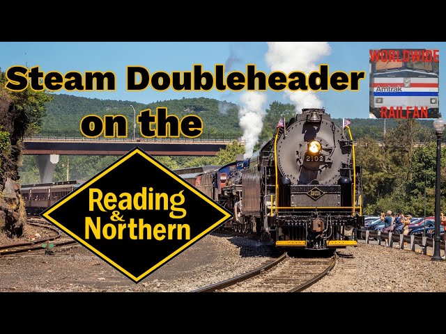 STEAM DOUBLEHEADER on the Road of Anthracite - First Since 1988!