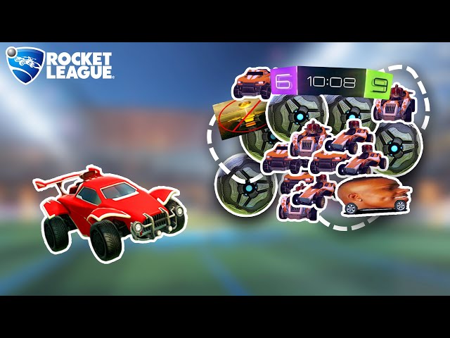100+ mods in Rocket League at once