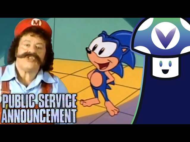 Vinny watches Old Mario & Sonic PSAs