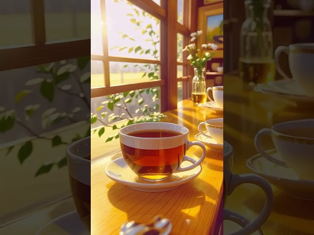 Brew Your #PerfectCup: Bask in the #MorningSun and Let #RelaxingMusic Set the Tone