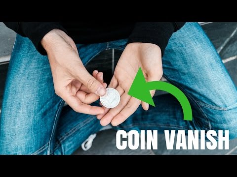VANISH a Coin at Your FINGER TIPS!! -Tutorial