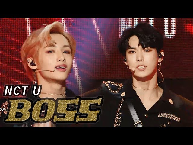 [HOT] NCT U - BOSS, 엔시티 유 - 보스 Show Music core 20180303