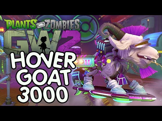 HOVER GOAT-3000 vs Graveyard Ops | Plants vs Zombie Garden Warfare 2 - Walkthrough #11