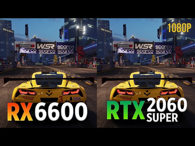 RX 6600 vs RTX 2060 Super - Tested in 9 Games at 1080P