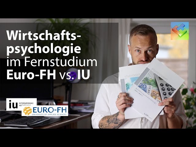 Wirtschaftspsychologie im Fernstudium: IU vs. Euro-FH – berufsbegleitend studieren