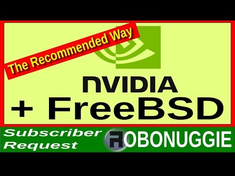 FreeBSD 12 & Nvidia - Installing the 'Recommended Way'....