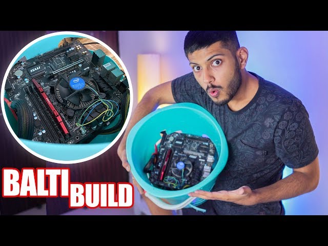I Built a Computer Inside a BALTI ! 🔥