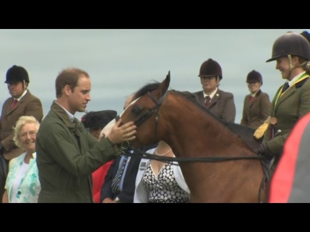 Prince William: Girl thanks him for saving her life