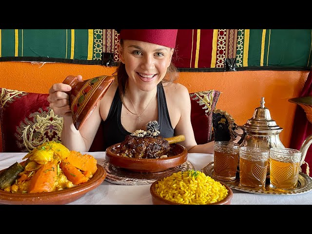 MOROCCAN FOOD FEAST!! | NOT what I EXPECTED!!