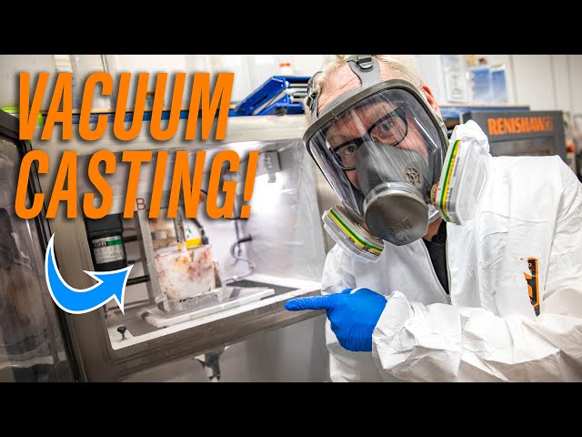 Adam Savage Learns Vacuum Casting for Props!
