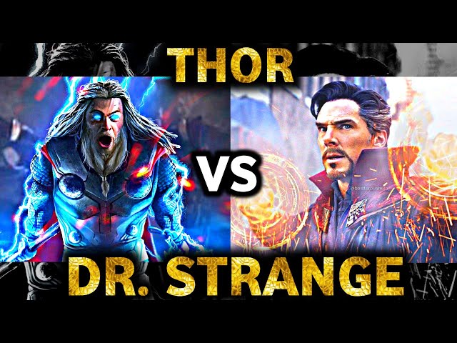 Dr Strange Vs Thor / Explained in Hindi / Komician