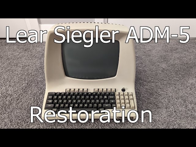 Lear Siegler ADM-5 Restoration